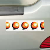 Basketball-Artwork Autoaufkleber (Auf Auto)
