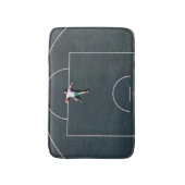 Basketball-Artwork Badematte (Vorderseite Vertikal)