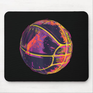 Basketball Artwork Basketball Lover Bball Spieler Mousepad