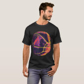 Basketball Artwork Basketball Lover Bball Spieler T-Shirt (Vorne ganz)
