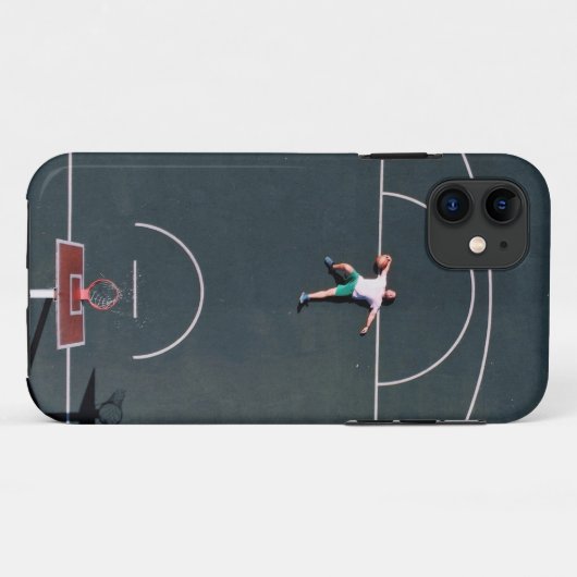 Basketball-Artwork Case-Mate iPhone Hülle (Rückseite (Horizontal))