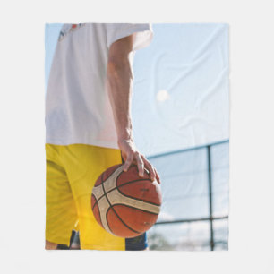 Basketball-Artwork Fleecedecke
