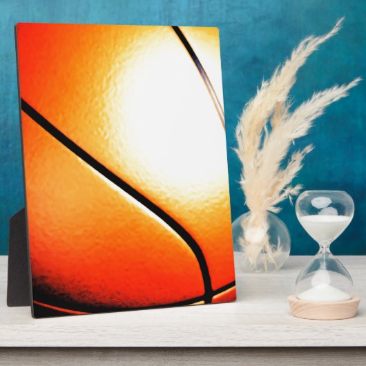 Basketball-Artwork Fotoplatte (Seite)