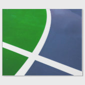 Basketball-Artwork Geschenkpapier (Flach)