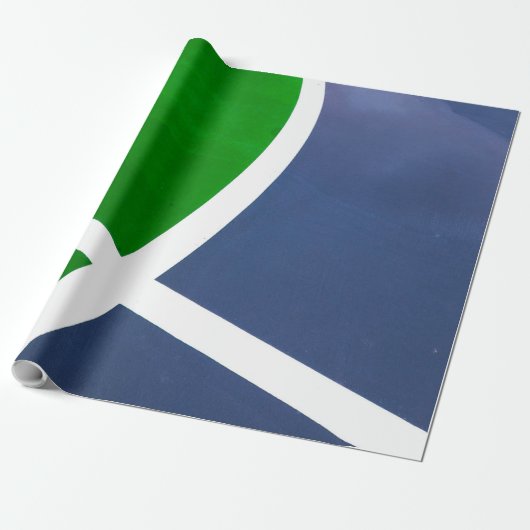 Basketball-Artwork Geschenkpapier (Ungerollt)