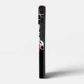 Basketball Artwork Ihr Name Case-Mate iPhone Hülle (Rückseite / Links)