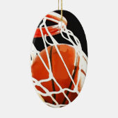 Basketball-Artwork Keramik Ornament (Rechts)