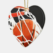 Basketball-Artwork Keramikornament (Links)