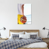 Basketball-Artwork Leinwanddruck (Insitu (Schlafzimmer))