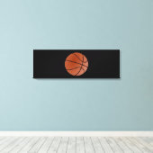 Basketball-Artwork Leinwanddruck (Insitu (Holzboden))