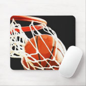 Basketball-Artwork Mousepad (Mit Mouse)