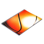 Basketball-Artwork Notizblock (Linke Seite)