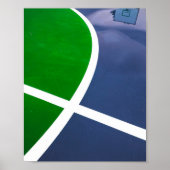 Basketball-Artwork Poster (Vorne)