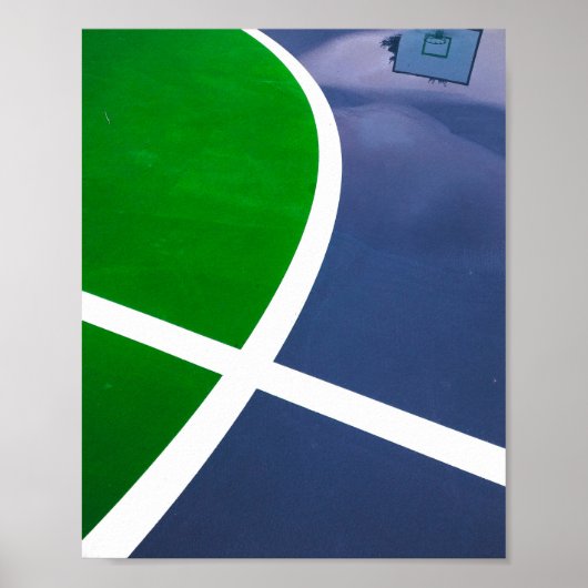 Basketball-Artwork Poster (Vorne)