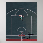 Basketball-Artwork Poster (Vorne)