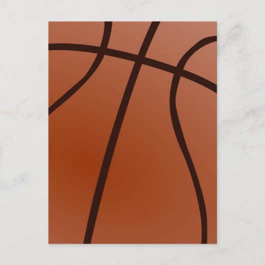 Basketball-Artwork Postkarte (Vorderseite)