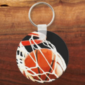 Basketball-Artwork Schlüsselanhänger (Vorderseite)