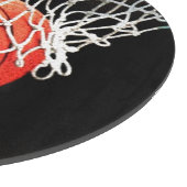 Basketball-Artwork Schneidebrett (Ecke)