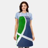 Basketball-Artwork Schürze (Getragen)