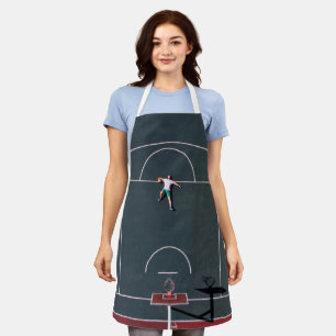 Basketball-Artwork Schürze