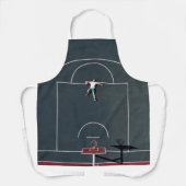 Basketball-Artwork Schürze (Vorderseite)