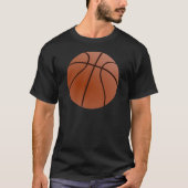 Basketball-Artwork T-Shirt (Vorderseite)