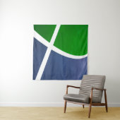 Basketball-Artwork Wandteppich (Beispiel (Horizontal))