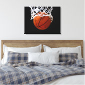 Basketball-Artwork Wrapped Canvas Leinwanddruck (Insitu (Schlafzimmer))