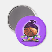 Basketball-Assistent Magnet (Vorderseite/Rückseite)