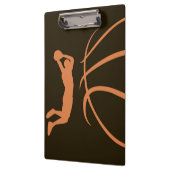 Basketball-Athlet Klemmbrett (Links)