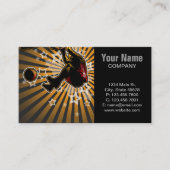 Basketball Athlete Visitenkarte (Vorderseite)