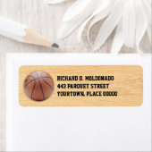 Basketball auf dem Boden (Insitu)