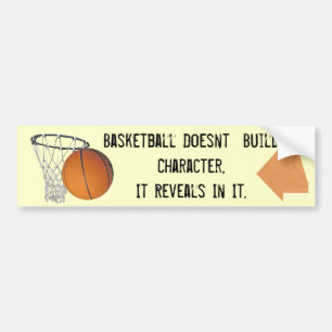 Basketball-Autoaufkleber Autoaufkleber