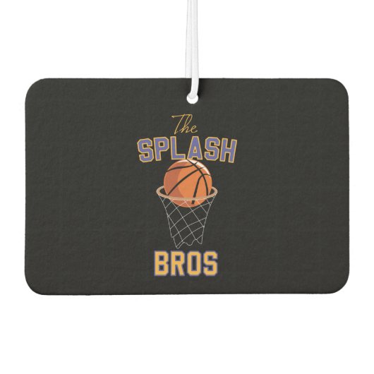 Basketball Autolufterfrischer (Vorderseite)