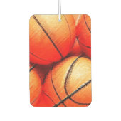 Basketball Autolufterfrischer (Vorderseite)