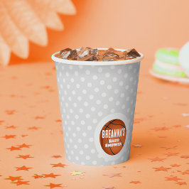 Basketball Baby Dusche Party Pappbecher