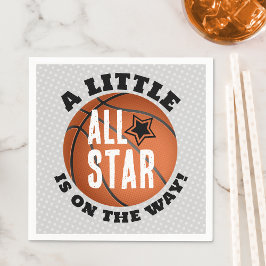 Basketball Baby-Duschpapier Serviette