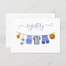 Basketball Baby Showline-Registrierung
