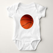 Basketball Baby Strampler (Vorderseite)