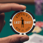Basketball Bachelor Party Last Shot Pokerchips