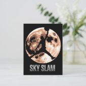 Basketball Back To The Moon 2026 Epic Design Postkarte (Stehend Vorderseite)