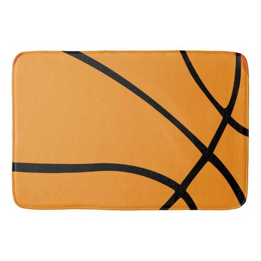 Basketball Badematte (Vorderseite)