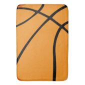 Basketball Badematte (Vorderseite Vertikal)