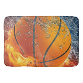 Basketball Badematte (Vorderseite)