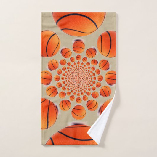 Basketball Badhandtuch Set (Handtuch)