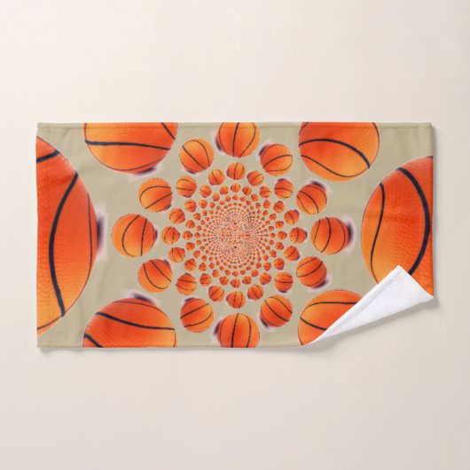 Basketball Badhandtuch Set (Handtuch)