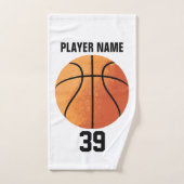 Basketball Badhandtuch Set (Handtuch)