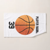 Basketball Badhandtuch Set (Handtuch)