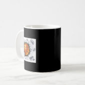 Basketball-Ball 1 Kaffeetasse (Vorderseite Links)