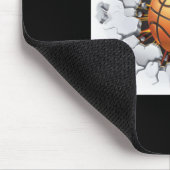 Basketball-Ball 1 Mousepad (Ecke)